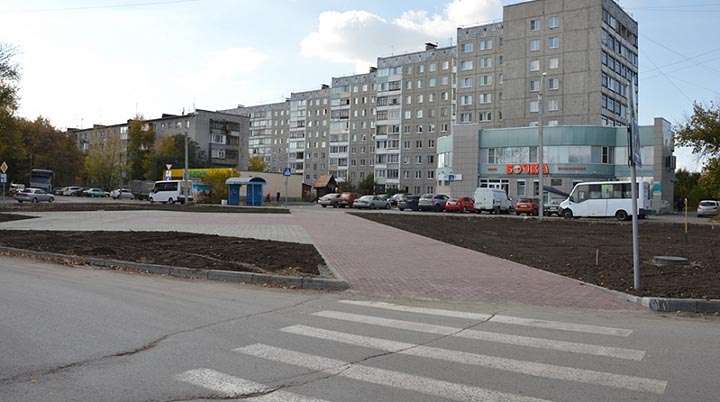 Молодые деревья высадили в зеленых уголках Барнаула. Одно уже сломали Фото №3