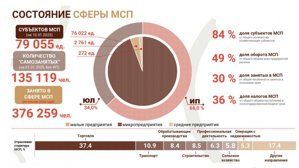 С 2019 года на развитие предпринимательства в Алтайском крае направлено более 80 млрд рублей Фото №2
