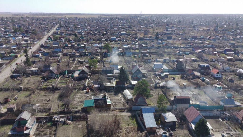 В Алтайском крае ликвидировано 76 пожаров, в том числе 61 возгорание травы Фото №3